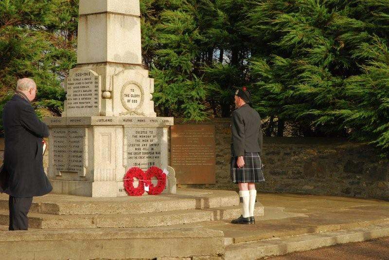 Photo: Remembrance At Lybster