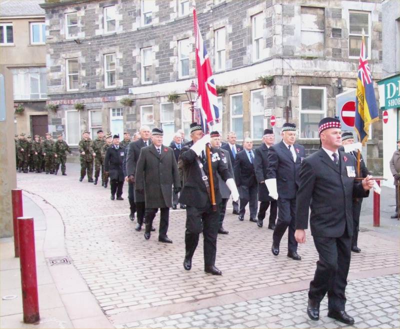 Photo: Remembrance Parade At Wick