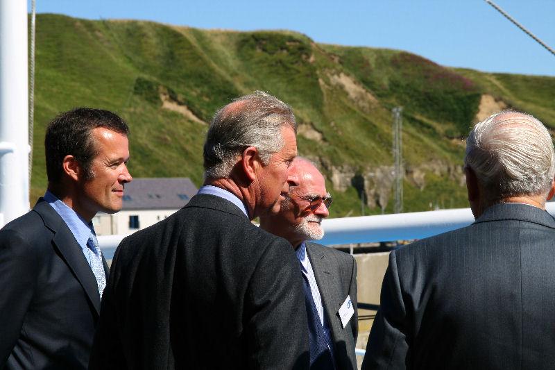 Photo: Prince Charles At Scrabster, Caithness