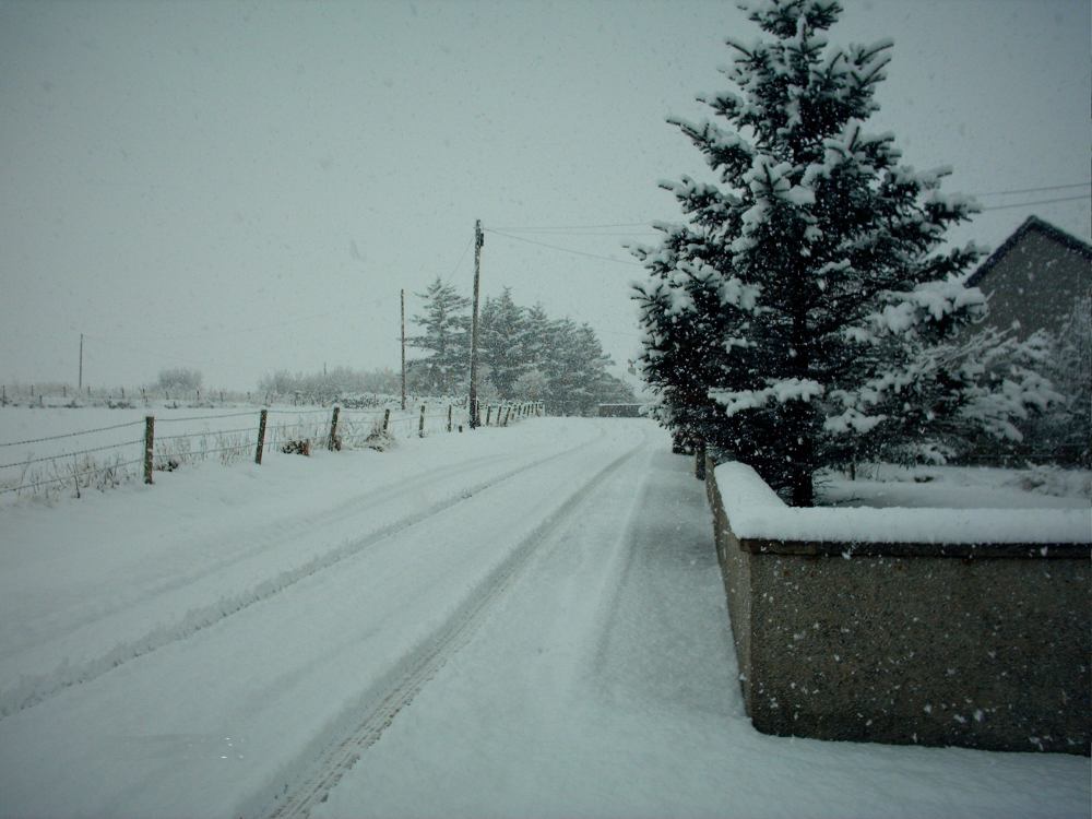Photo: March Road, Wick - 10 February 2009
