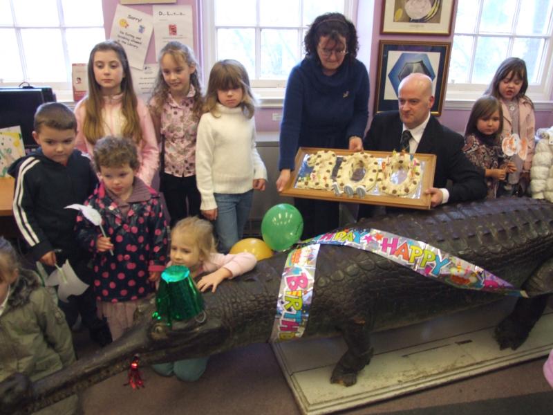 Photo: 100th Birthday Bash For Crocodile At Wick Library