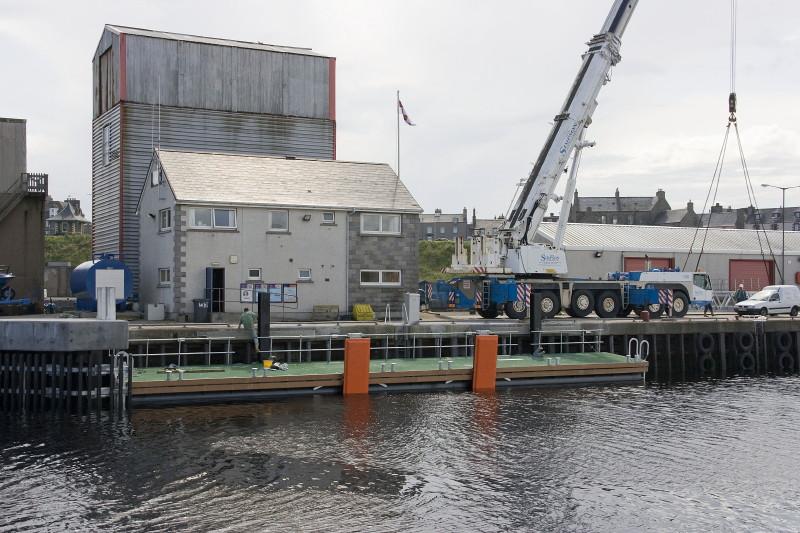 Photo: Wick Lifeboat Gets New Pontoon