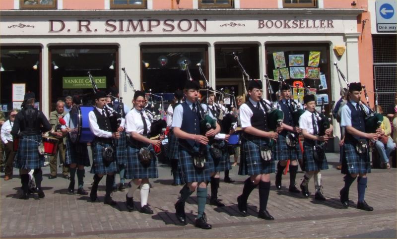 Photo: Pipe Band Concert At Wick For Armed Forces Day
