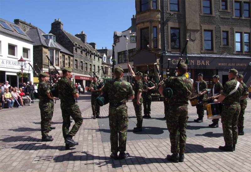 Photo: Pipe Band Concert At Wick For Armed Forces Day