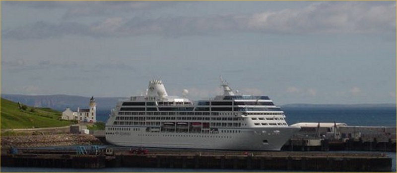 Photo: Cruise Ship Azamara At Scrabster
