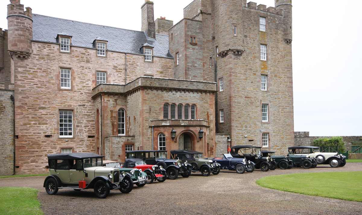 Photo: A Few Of The Vintage Vehicles At Castle Of Mey