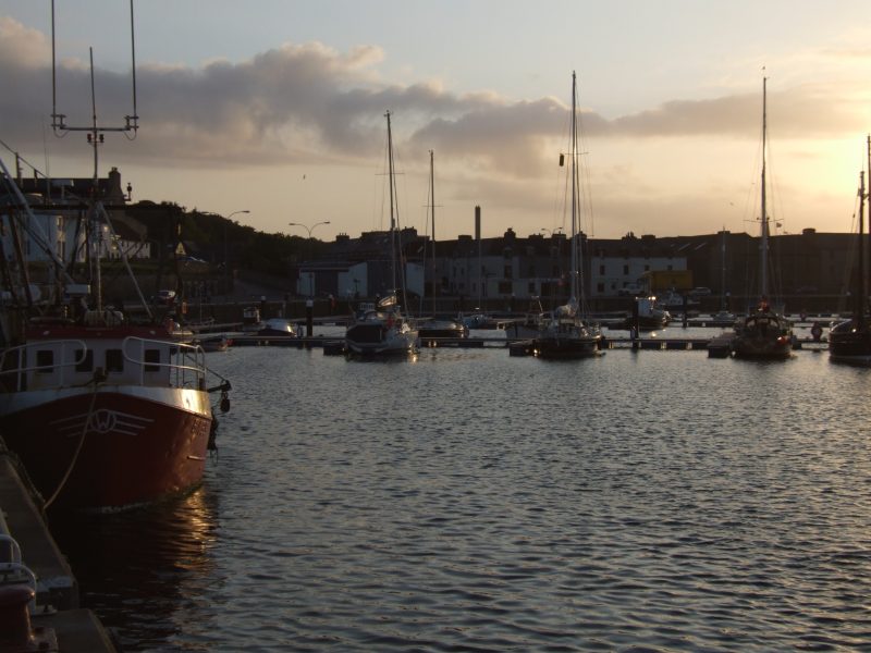 Photo: Wick Harbour Sees New Dawn At Sunset