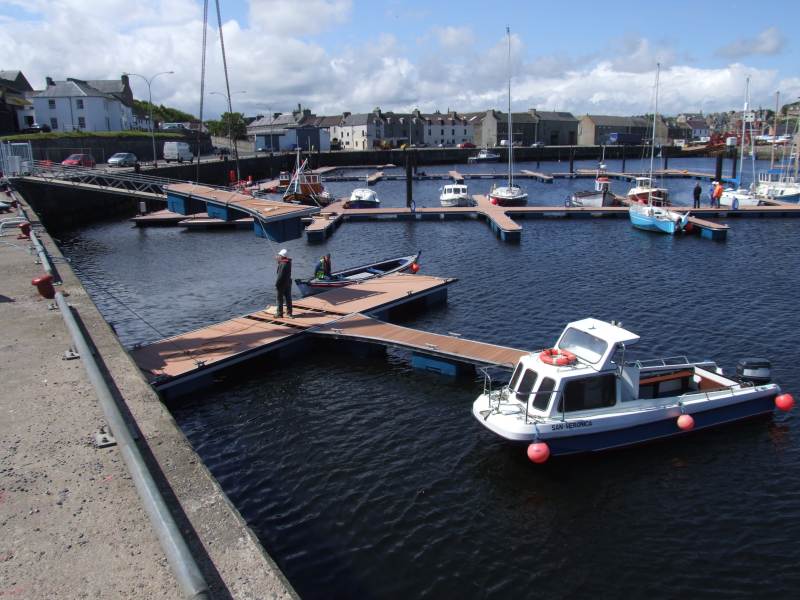 Photo: Wick Harbour Being Transformed As Marina Takes Shape