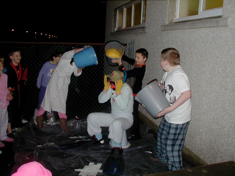 Photo: The Gunging By Dunnet Cubs For Red Nose Day