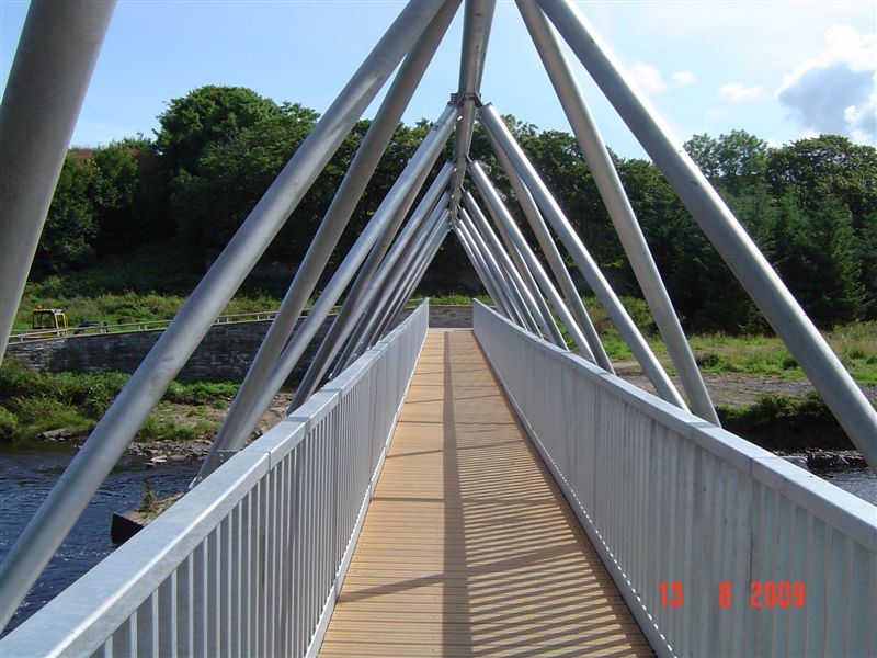 Photo: Thurso Cemetery Bridge Opened in 2009