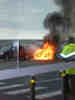 Car Exploded Into Flames At Tesco Wick