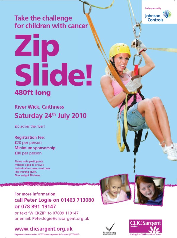 Photo: You Can Do The Zip Slide For Clic Sargent