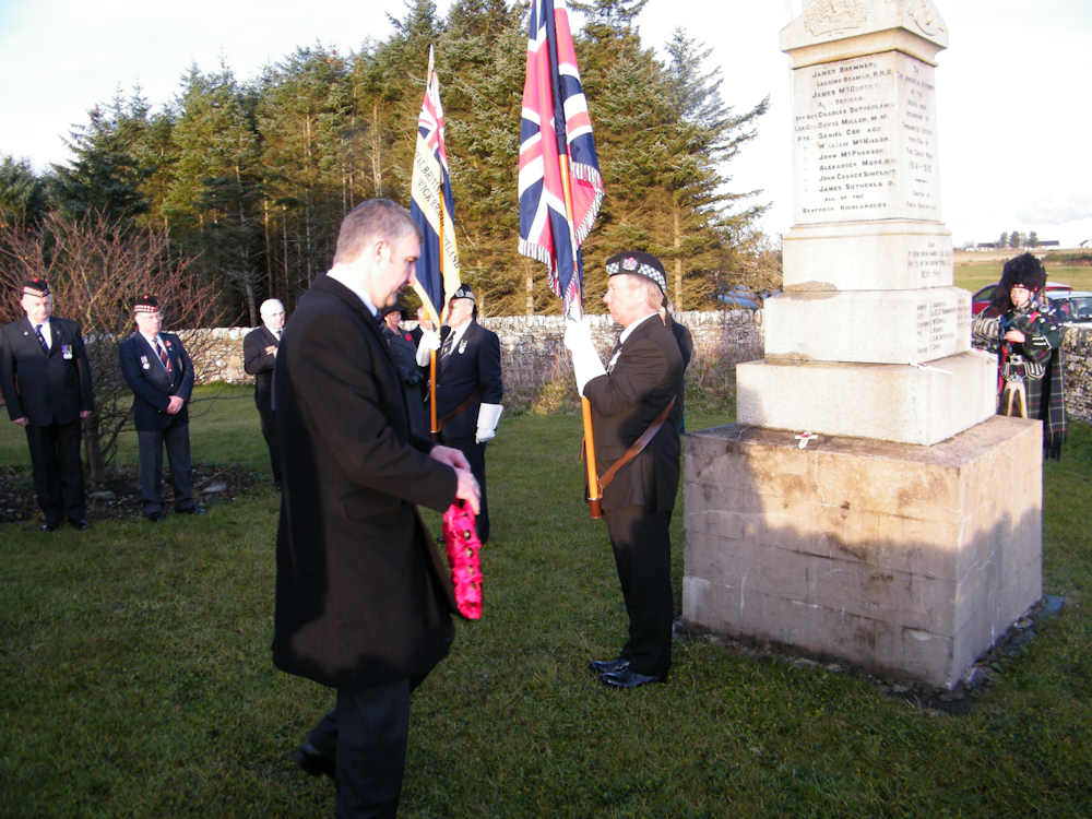Photo: Remembrance At Thrumster War Memorial