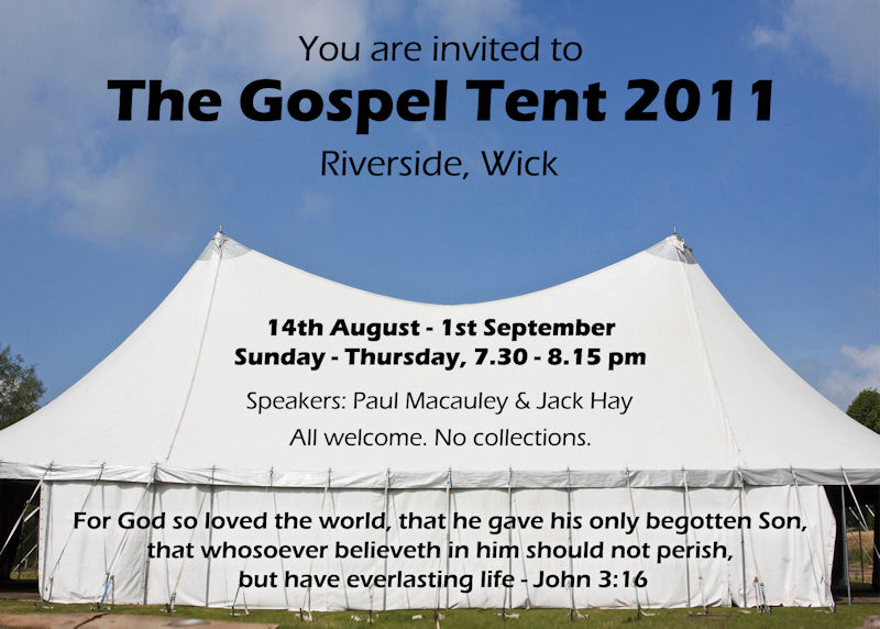 Photo: The Gospel Tent 2011