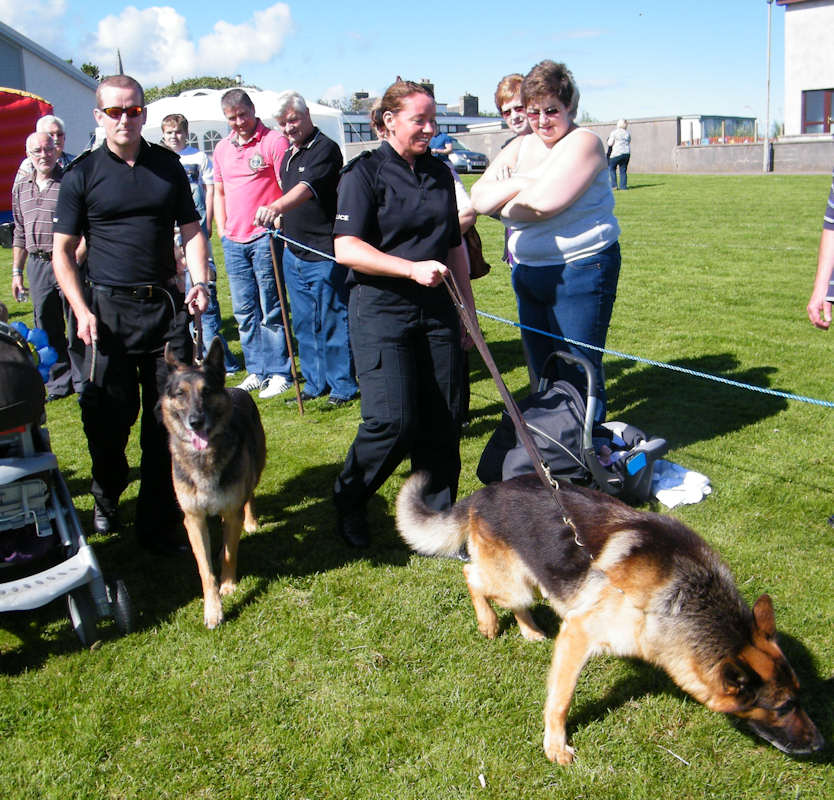 Photo: Dounreay Police Dogs Demonstration At Keiss Gala