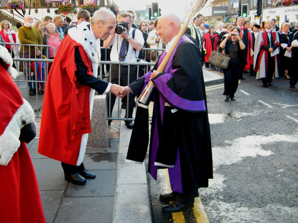 Photo: Academic Procession For New Univeristy Of the Highlands and Islands