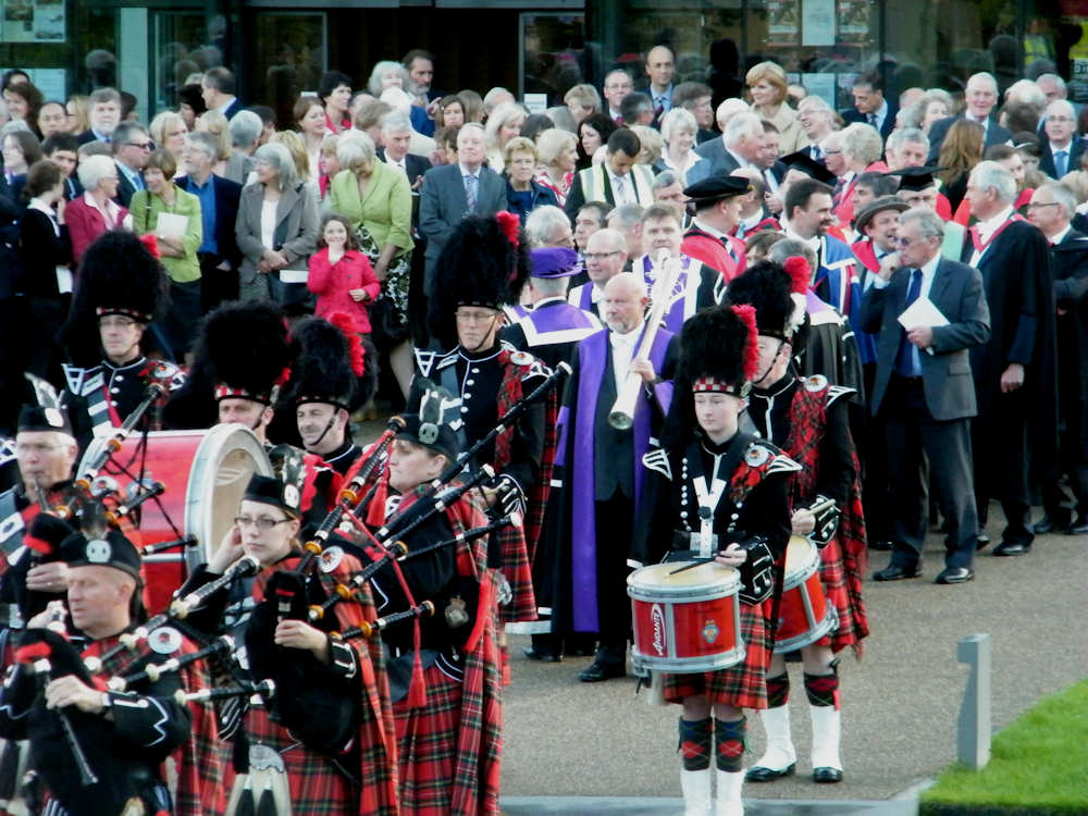 Photo: Academic Procession For New Univeristy Of the Highlands and Islands