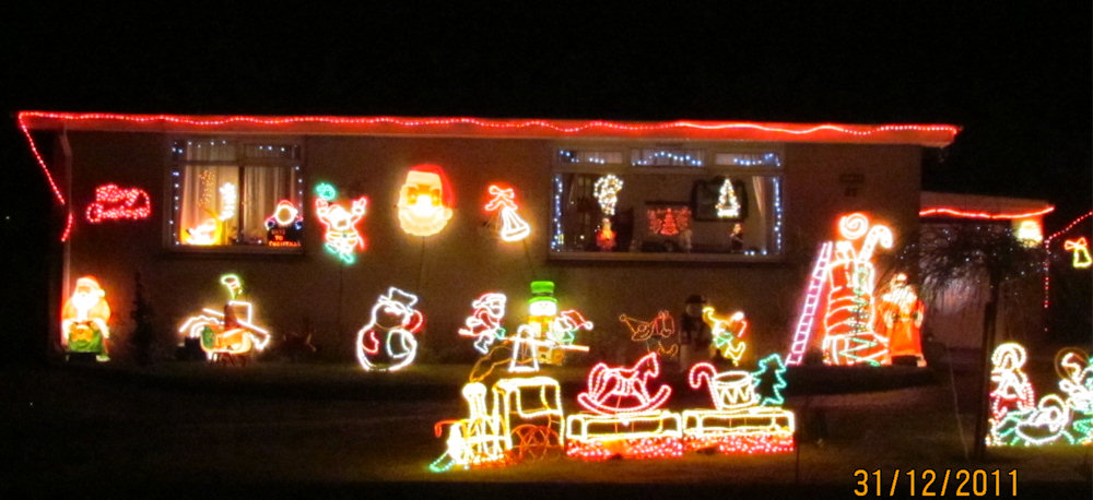 Photo: Christmas Lights In Caithness
