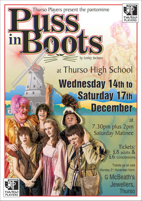 Photo: Puss In Boot Pantomime In Thurso
