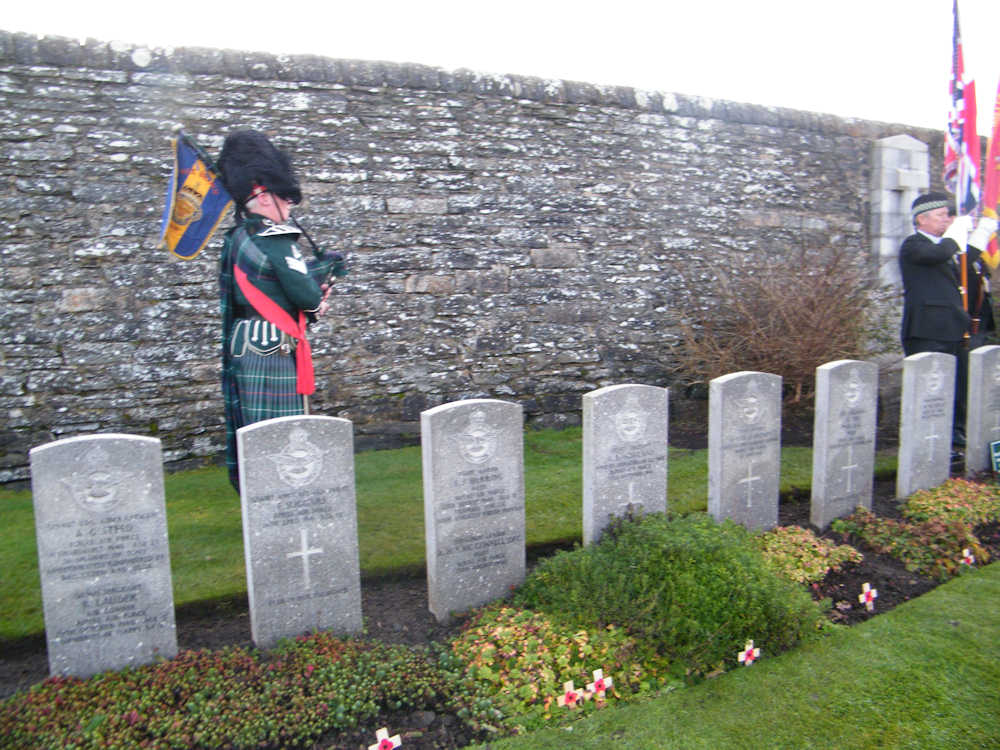 Photo: Remembrance At Wick Cemetery