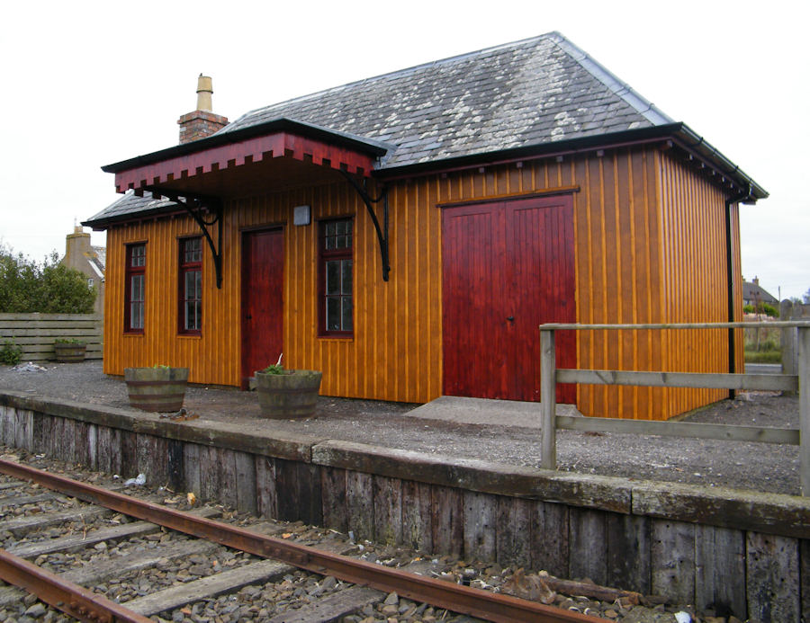 Photo: Thrumster Station Restored To Its Original State