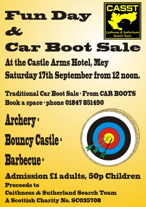 Photo: Fun Day and Car Boot Sale For CASST