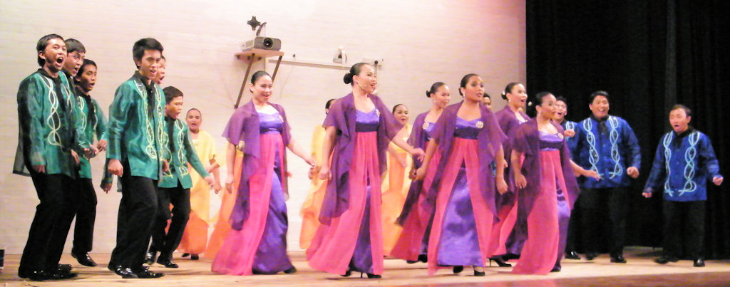 Photo: The University Of The Philippines Concert Chorus At Thurso