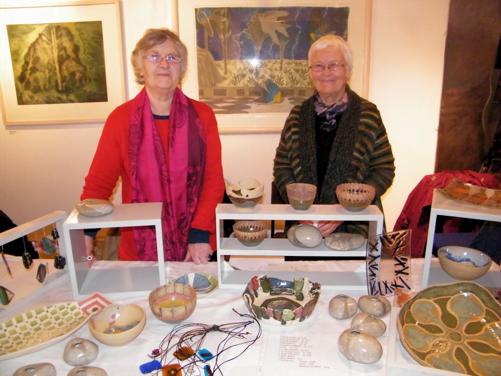 Photo: Crafts On Show For Christmas At Wick Library and Pulteney Centre