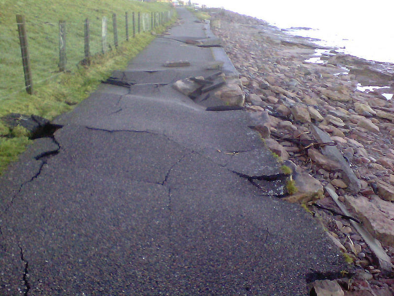 Photo: Storm Damage At Nairn