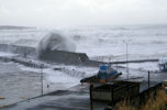 Ferocious Storm hits Wick Bay