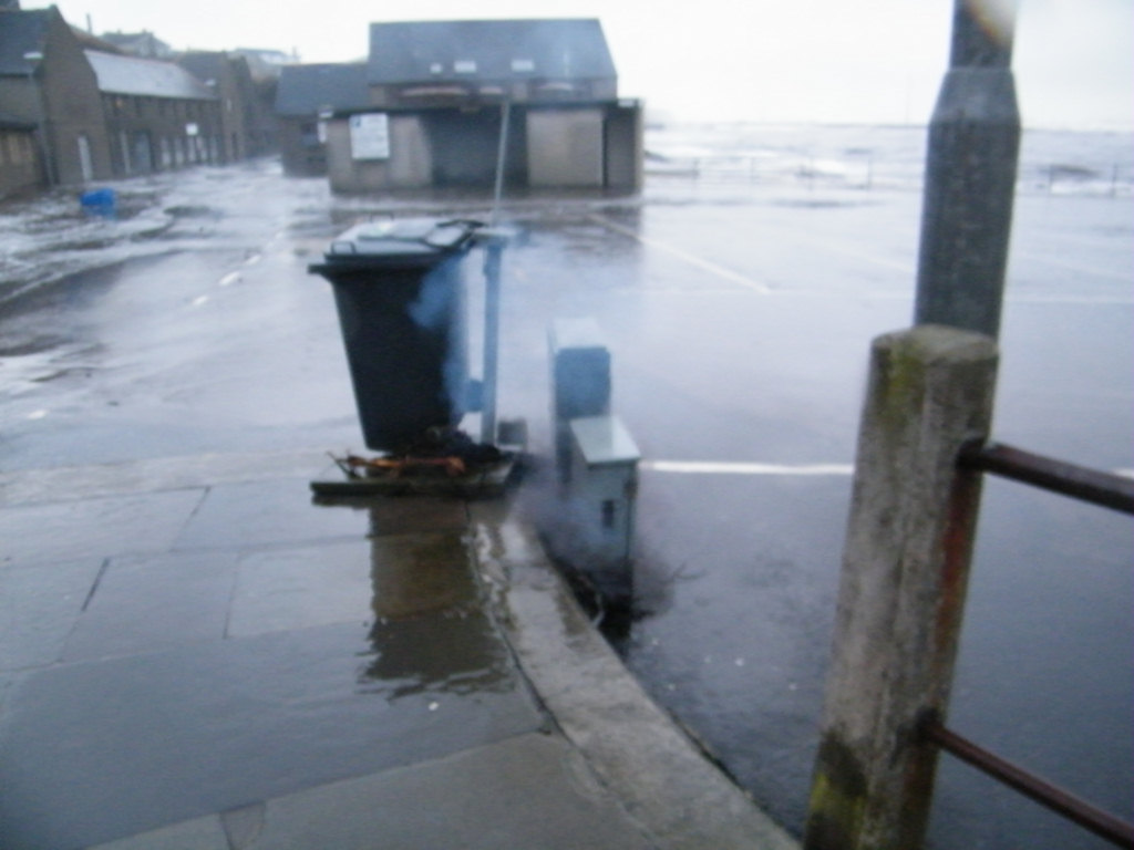 Photo: Wind and Tide Battered Wick Bay