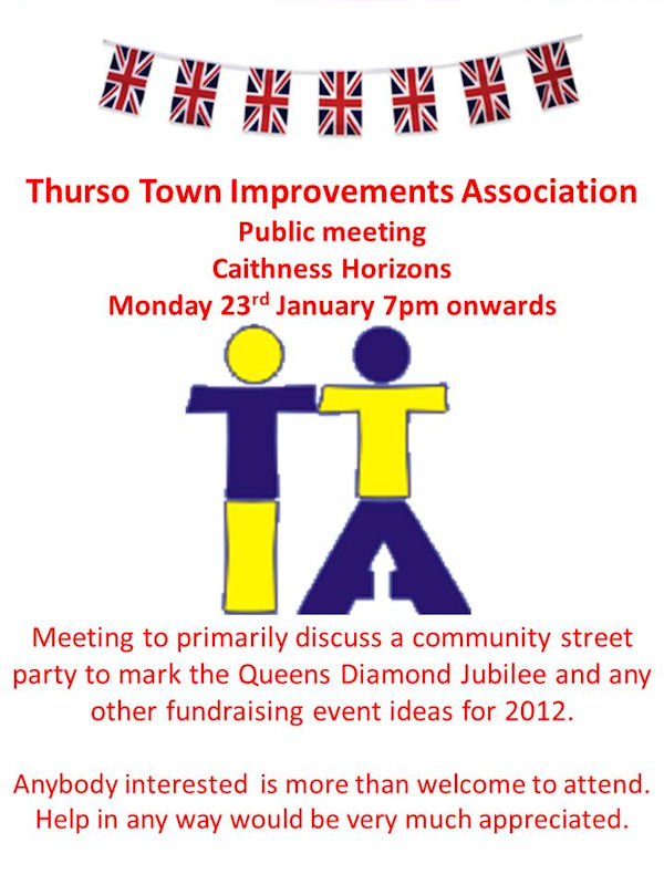 Photo: Public Meeting For Street Party In Thurso
