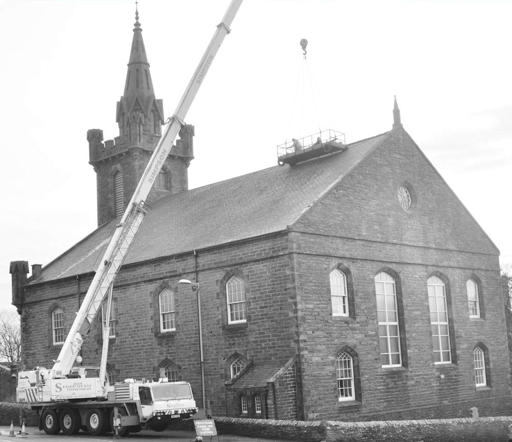 Photo: Roof Repairs At Wick St Fergus Church After Storms