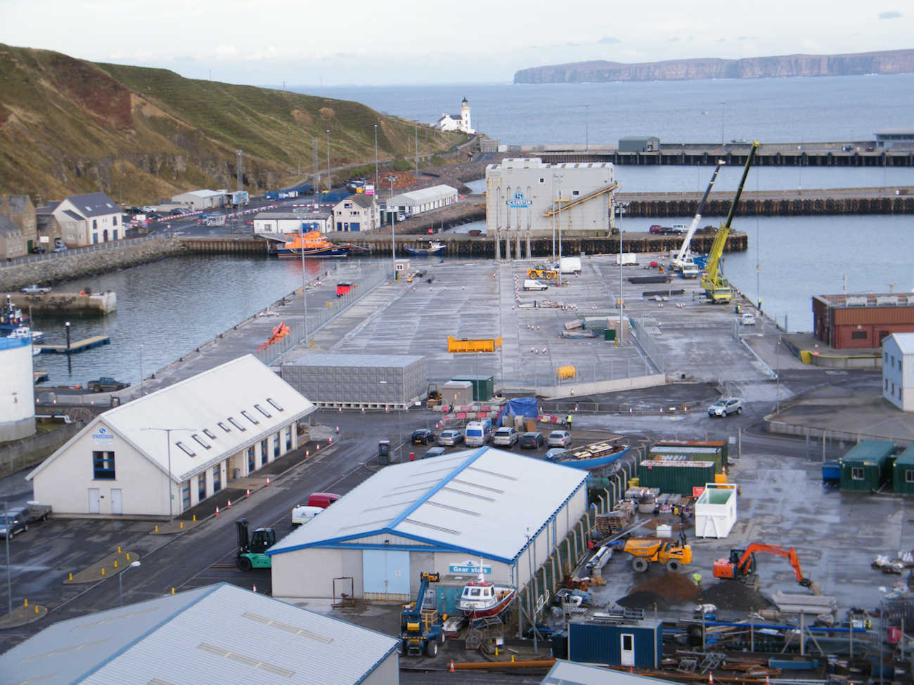 Photo: Scrabster Harbour Is Modernising