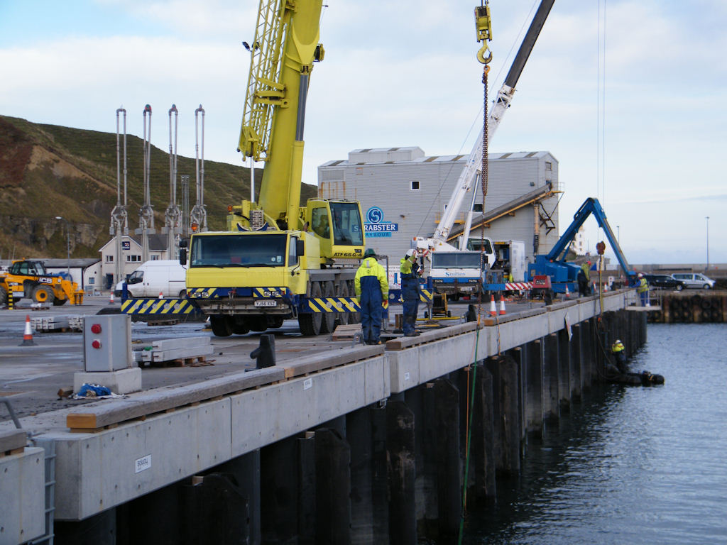 Photo: Scrabster Harbour Is Modernising