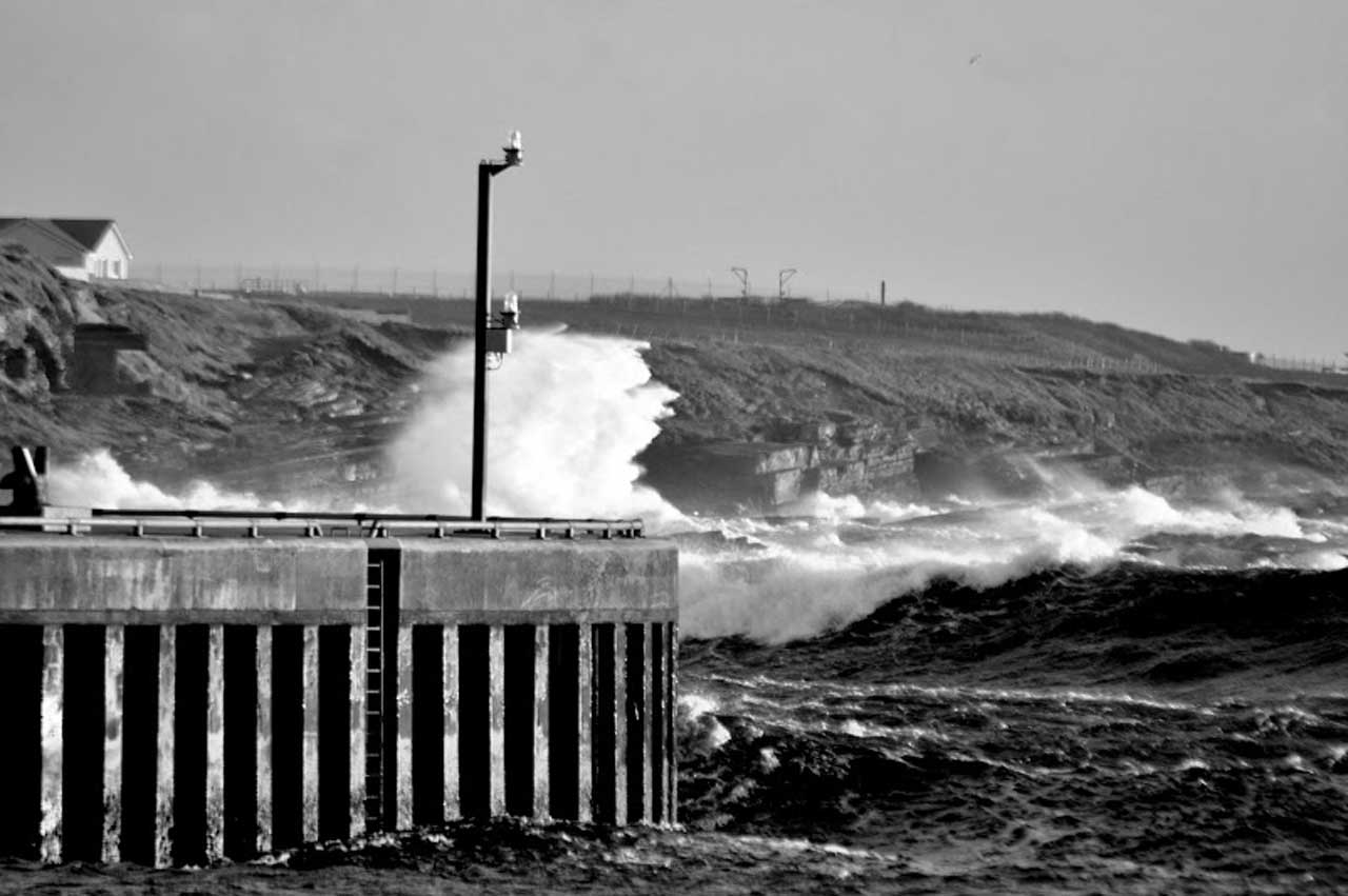 Photo: Stormy Weather At Wick December 2013