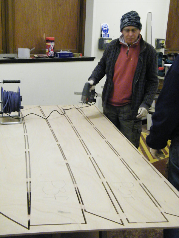 Photo: The new boat construction is going well