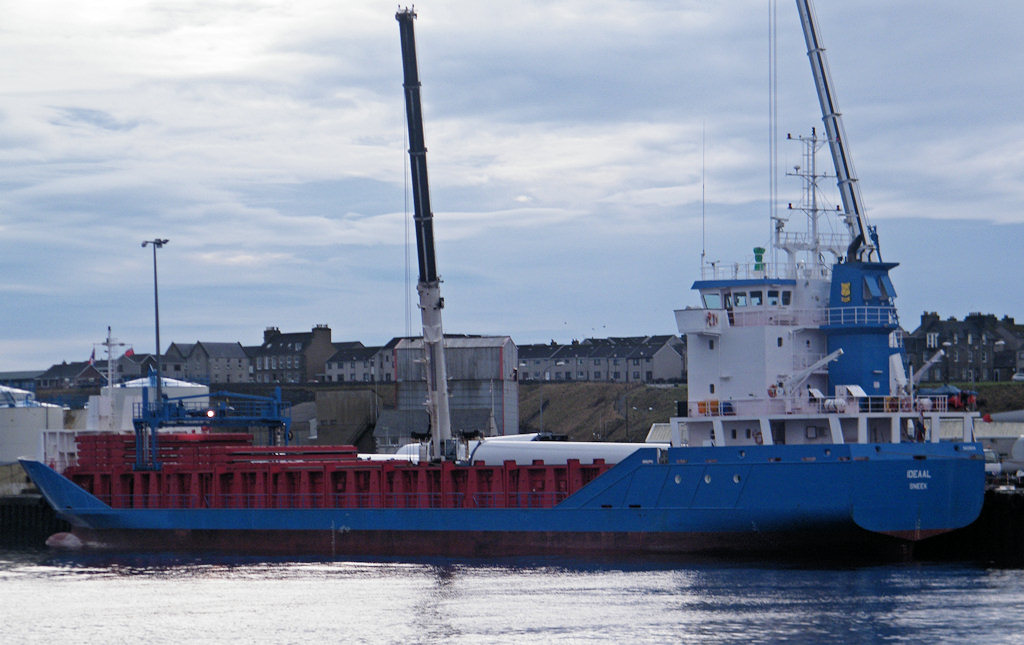 Photo: More Wind Turbines Arrive At Wick Harbour