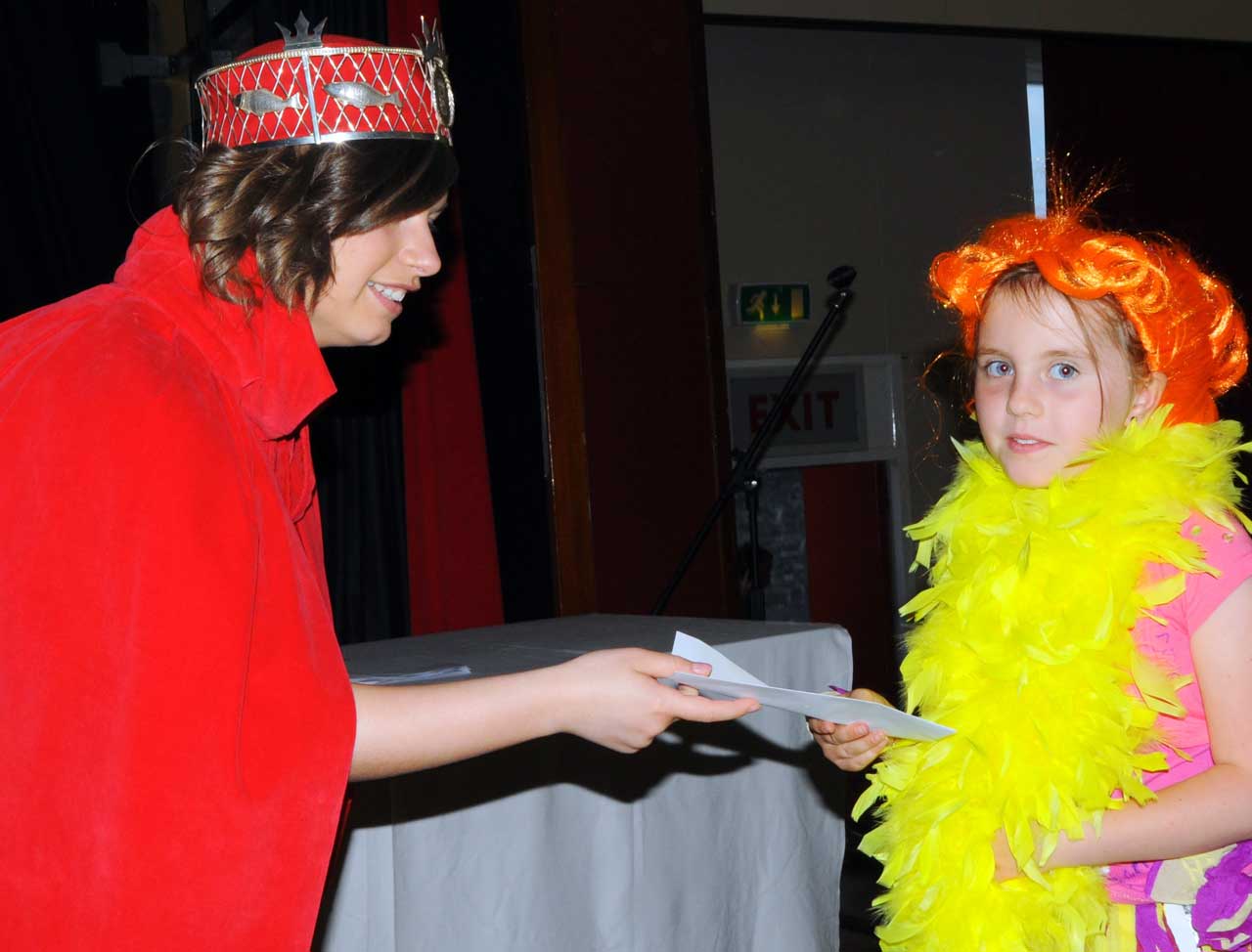 Photo: Prize Winner At Children's Fancy Dress At Wick Gala 2013