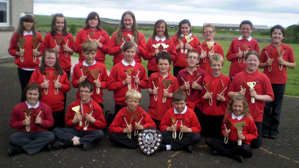 Photo: Castletown Primary Bell Ringers