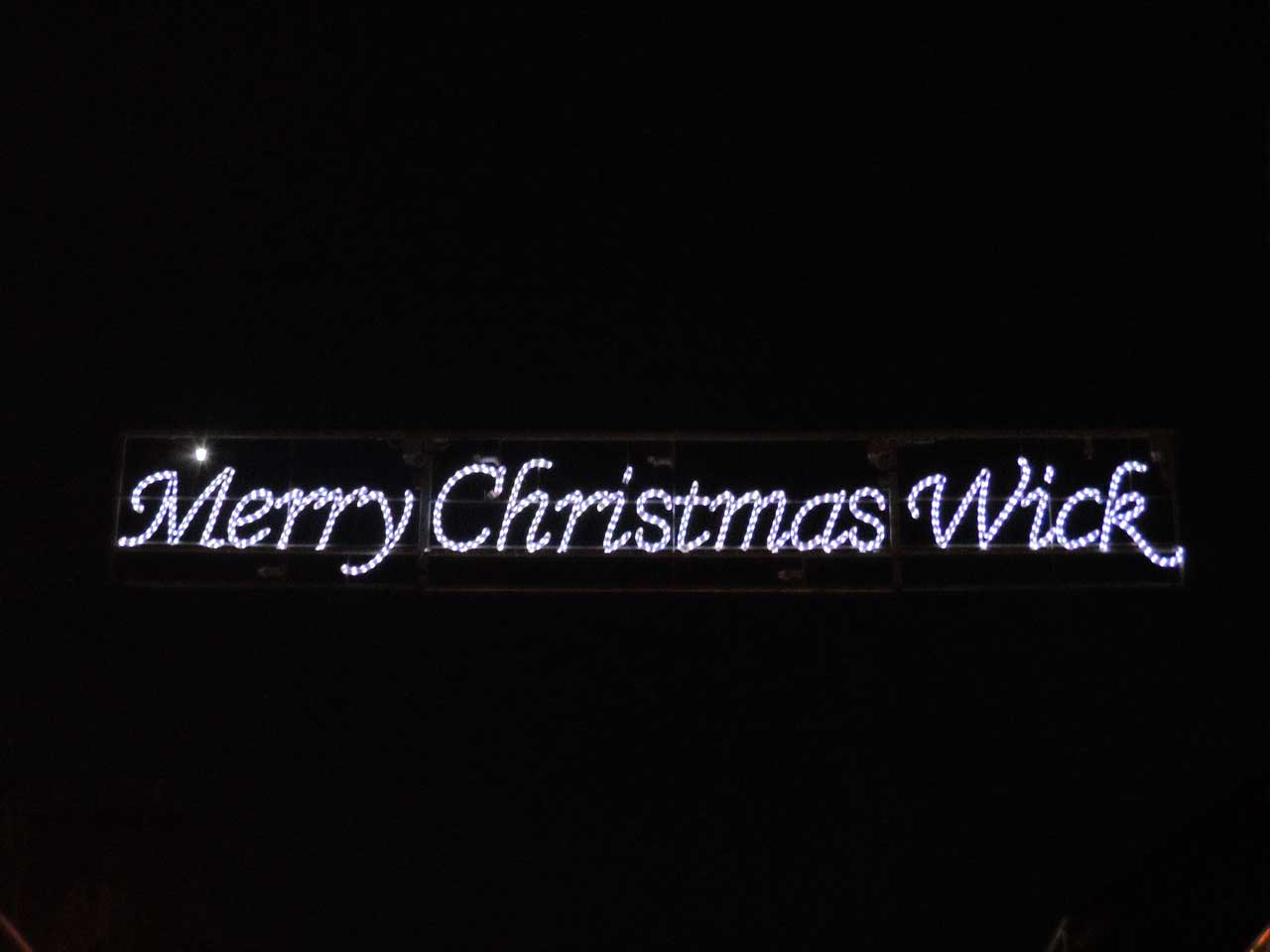 Photo: Wick Gets Christmas Going - Bridge Street