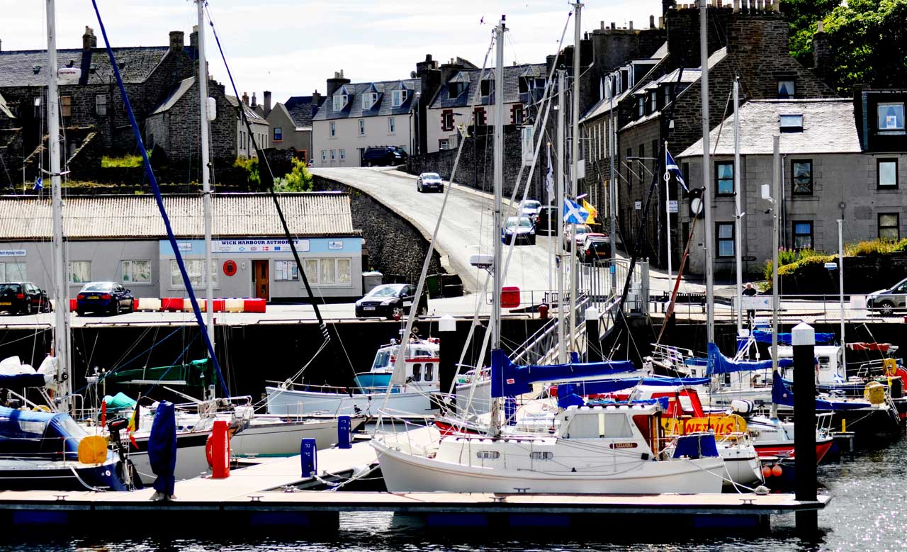 Photo: Balmy Days At Wick Harbour In August