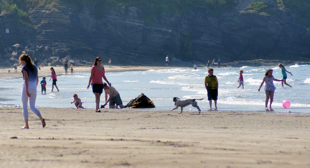 Photo: Summer at Thurso Beach Seems A Distant Memory