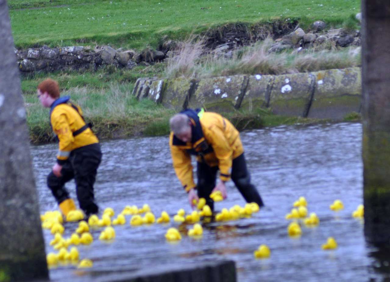 Photo: Duck Race Fundraiser For Lifeboats