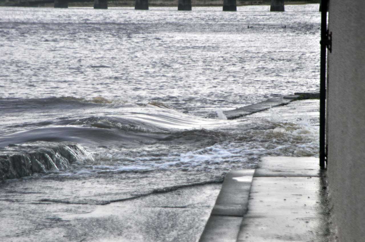 Photo: More High Seas And Flooding At Wick