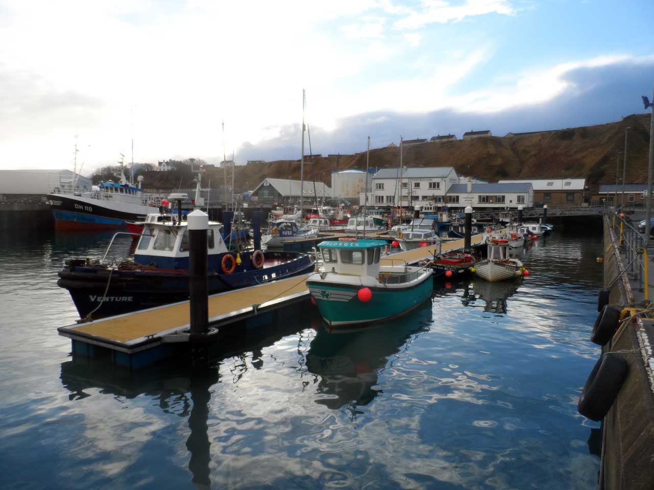 Photo: Scrabster Harbour 25th January 2014
