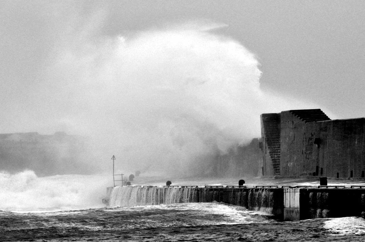 Photo: Storms Pounded Wick Bay
