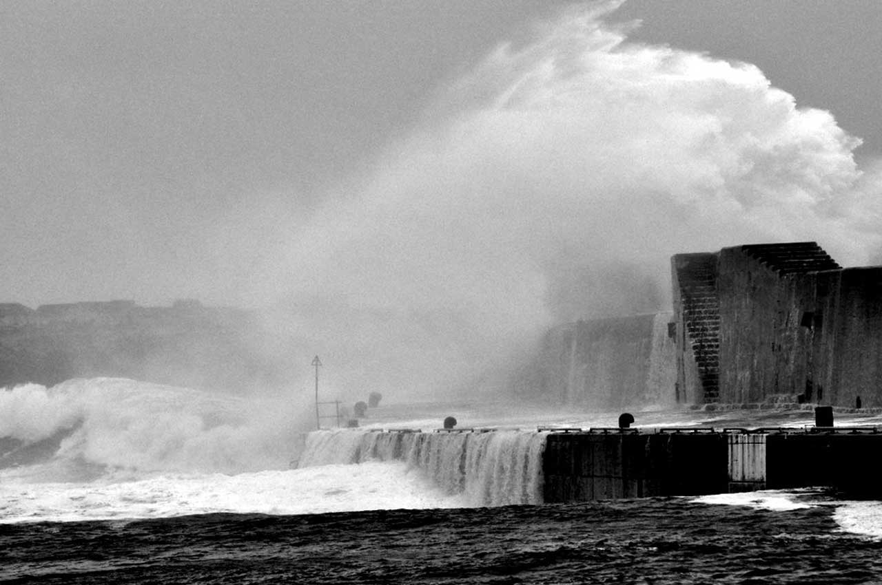 Photo: Storms Pounded Wick Bay