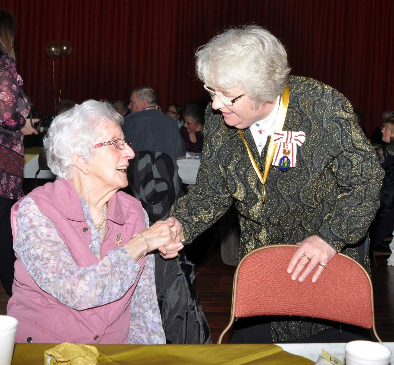 Photo: Wick's Annual Party Treat For Senior Citizens
