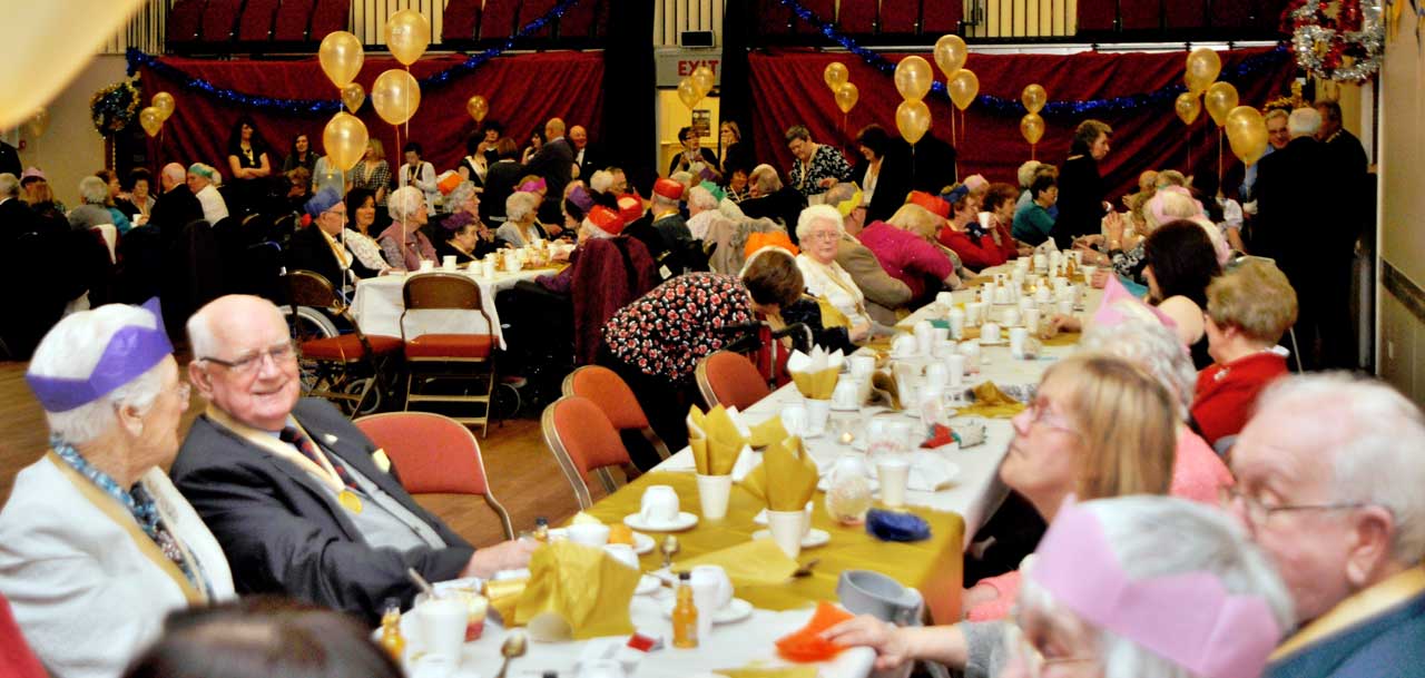 Photo: Wick's Annual Party Treat For Senior Citizens